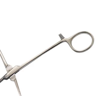 สแตนเลสคีมหลอดเลือดคีมผ่าตัดคีม Hemostatic ล็อคคีม