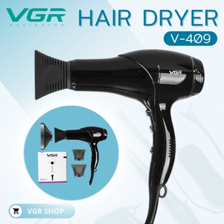 ไดร์เป่าผม VGR Professional Hair Dryer รุ่น V-409 (สินค้าพร้อมส่ง ของแท้ 100%)