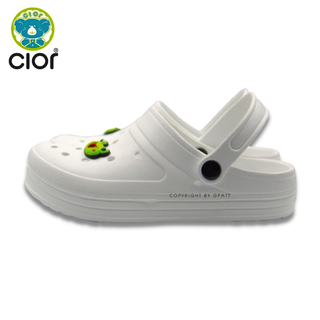 Cior.shop รองเท้าหัวโตผู้หญิงรองเท้าไฟล่อน