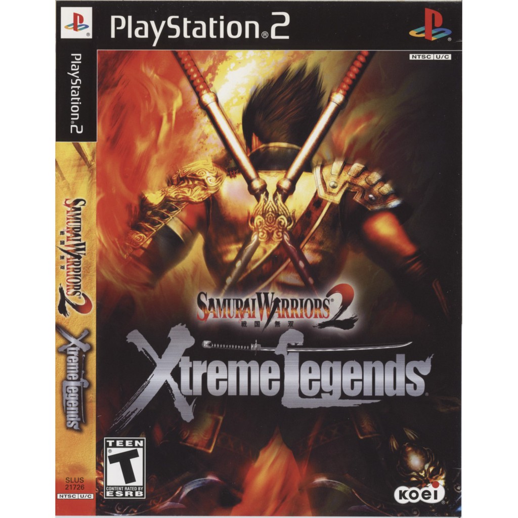 แผ่นเกมส์ Samurai Warriors PS2 Playstation2 คุณภาพสูง ราคาถูก