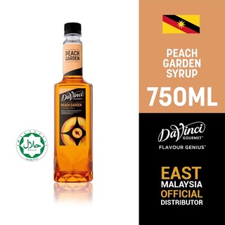 ไซรับ Davinci Peach Garden Syrup 750 Ml.