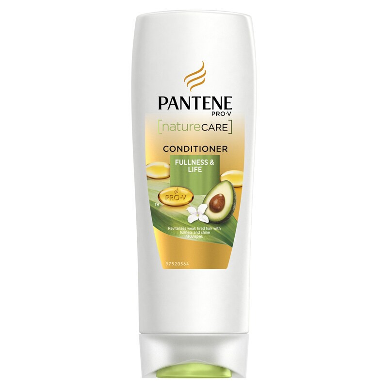 Pantene Nature Care Fullness and Life Hair Conditioner แพนทีน โปร-วี เนเจอร์ แคร์ ฟูลเนส แอนด์ ไลฟ์ 