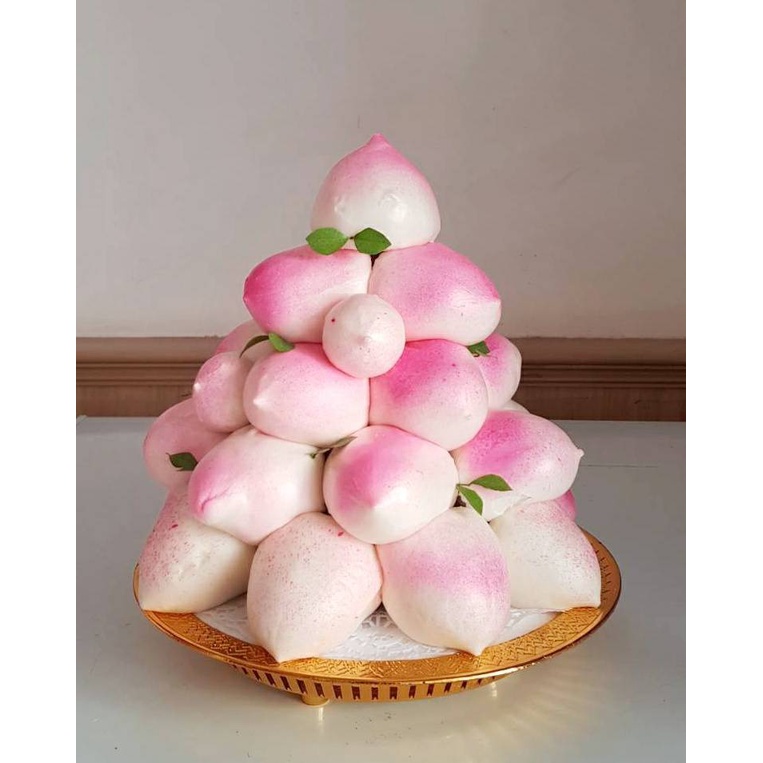 ส่งฟรี ไม่ต้องมีโค้ด   สิ่วท้อมงคล ซิ่วท้อ ของไหว้ วันตรุษจีน ซาลาเปา ซาลาเปามงคล ชุดไหว้ ซาลาเปาอวยพรวันเกิด 24 ลูก ราคา ถูกที่สุด ดีลบีเคเค แกลเลอรีภาพที่ 4