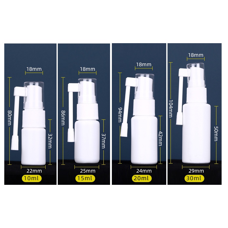 ช้างลําต้นสเปรย์ขวดวิจิตรหมอกด้านสเปรย์ขวด360องศาหมุนโดยตรงสเปรย์ขวดจมูกสเปรย์สามารถ10/15/20/30มิลลิลิตร - รูปที่ 4