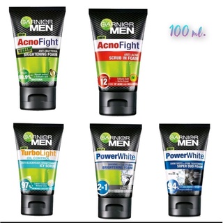 Garnier Men Foam (100 ml.) การ์นิเย่ โฟมล้างหน้าสำหรับผู้ชาย