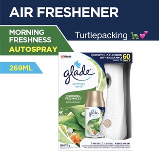 Glade Automatic Spray Freshener  เกลด เครื่องพ่นสเปรย์ปรับอากาศอัตโนมัติ กลิ่น มอนิ่งเฟรช morning fresh 🌸🤭💕