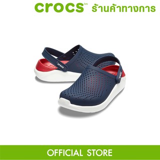 CROCS LiteRide Clog รองเท้าลำลองผู้ใหญ่ รองเท้าผู้ใหญ่ รองเท้าหัวโต รองเท้า img 4