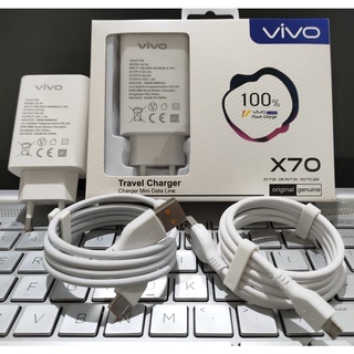 Tc/travel ที่ชาร์จ Vivo X70 รองรับ Micro &amp; Type-c USB