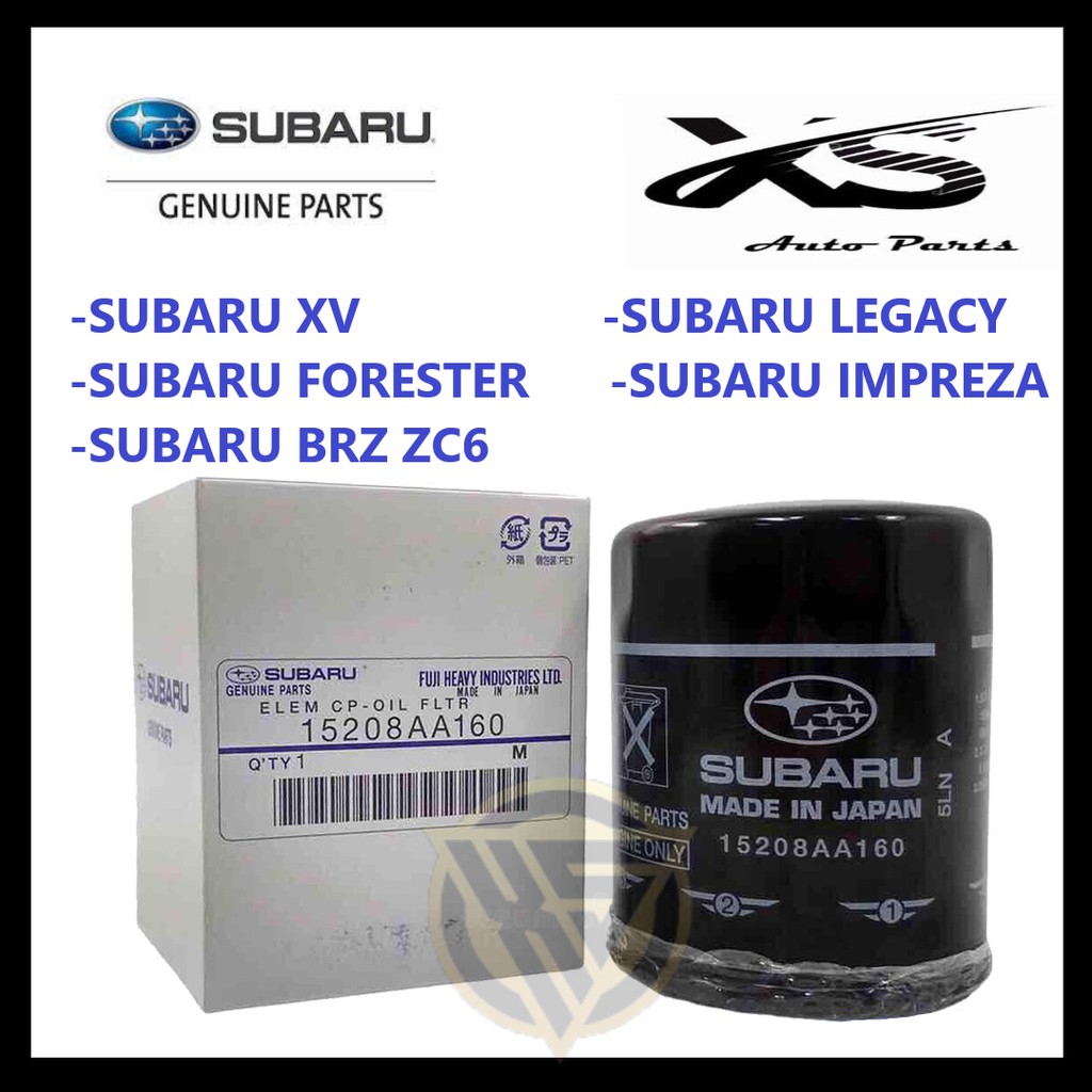 กรองน้ํามันเครื่อง Subaru 15208-AA160 Subaru XV / Forester / Impreza / Legacy / BRZ ( LONG )
