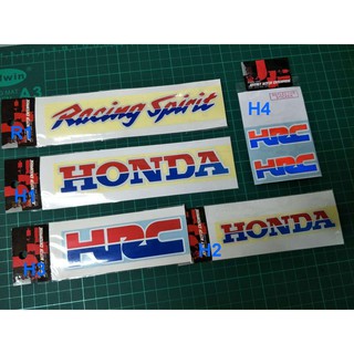 สติกเกอร์ตัด HRC HONDA RACING สําหรับติดตกแต่งรถยนต์