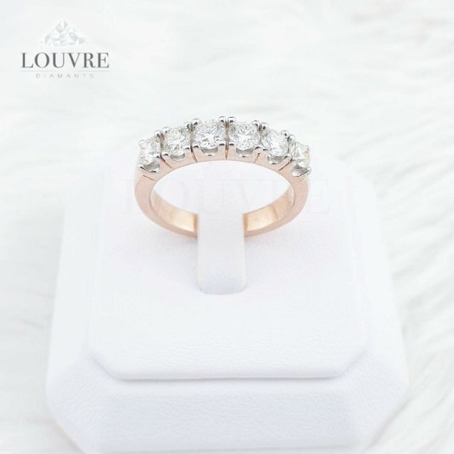 Louvrediamants - LDR-CUS-0220 Pink gold six