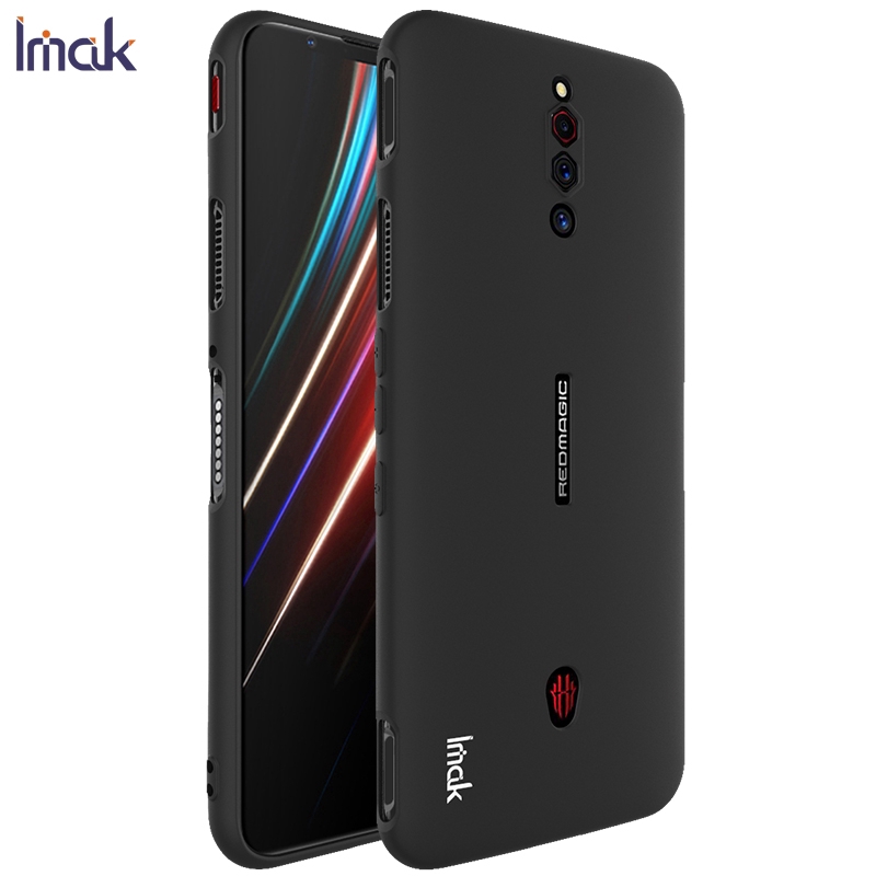 Original Imak Ultra thin Frosted Casing ZTE nubia Red Magic 5G Matte Soft TPU Case Silicone Back Cov