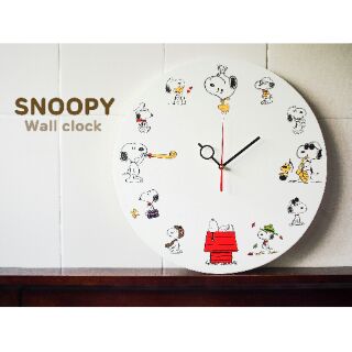 นาฬิกาติดผนัง snoopy