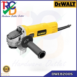 DEWALT เครื่องเจียรไฟฟ้า 4 นิ้ว ( ขนาด 850 วัตต์ ) รุ่น DWE8200S