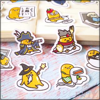 ❀ Gudetama Q-6 Diary Manual สติ๊กเกอร์ ❀ 39pcs/set Cartoon Album Scrapbooks DIY Decor สติ๊กเกอร์