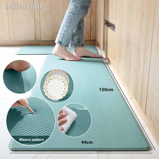 【READY STOCK】Kitchen Floor Mat Oil Proof Waterproof Floor Mat Anti Skid Kitchen Floor Mat Anti Slip Foot Pad