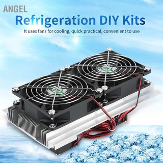 Angel อุปกรณ์ทําความเย็นเทอร์โมอิเล็กทริกคูลเลอร์ 12A 12V Diy ขนาดเล็ก สําหรับตู้เย็น