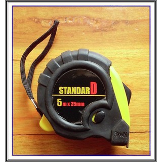 ตลับเมตรขนาดยาว 5 เมตรยี่ห้อStandard