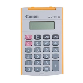 LC-210HI III เครื่องคิดเลขพกพา Canon 8 หลัก ของแท้ ของใหม่ ประกันศูนย์