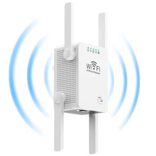 5Ghz ไร้สาย WiFi 1200Mbps เราเตอร์ Wifi บูสเตอร์,ขยายระยะไกล,5G Wi-Fi เครื่องขยายสัญญาณทวน WiFi เร้าเตอร์ไวไฟความถี่คู่