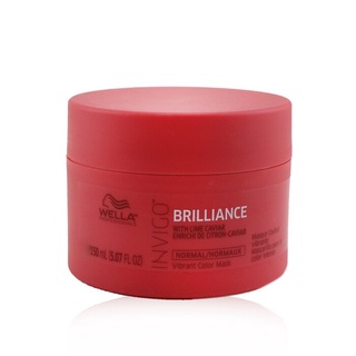 WELLA - Invigo Brilliance Vibrant Color Mask -  Normal