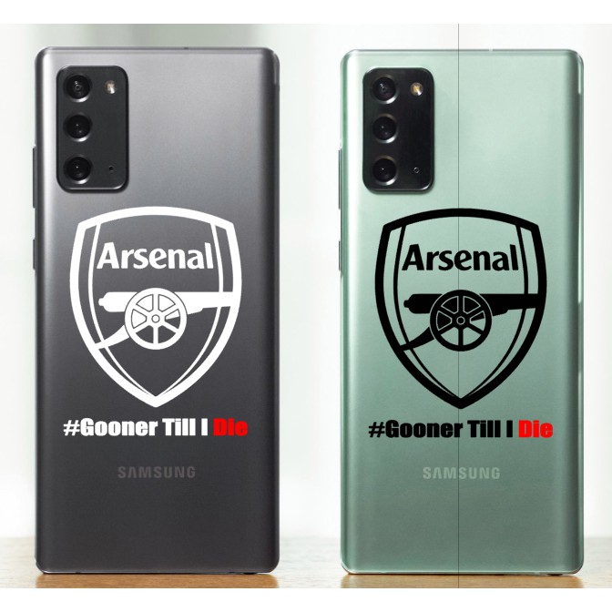 สติ๊กเกอร์ ARSENAL สําหรับโทรศัพท์กลับ ARSENAL U FANS