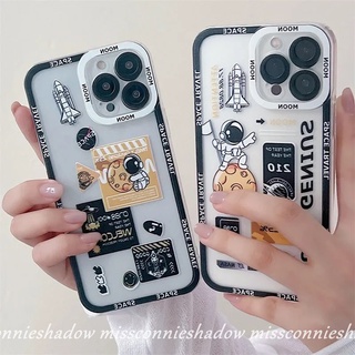 เคสโทรศัพท์มือถือ TPU ใส แบบนิ่ม ลายนักบินอวกาศ NASA สําหรับ Xiaomi Redmi 9T 9 10 9A 10C 9C Mi POCO M4 M3 Pro POCO X3 NFC X3 Pro Redmi Note 10 11 9 8 11Pro 10s 9s 9Pro 11s 10Pro Max