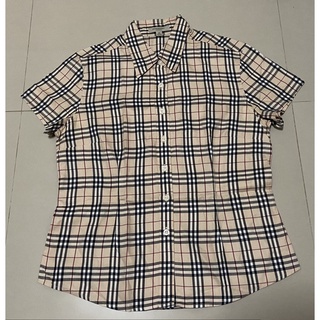 เสื้อเชิ๊ตแขนสั้น Burberry ลาย nova check ออริจินัล