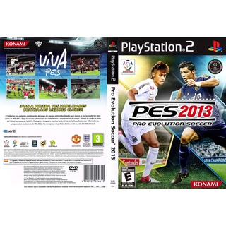 แผ่นเกมส์ PS2 PES Pro Evolution Soccer 2013   คุณภาพ ส่งไว (DVD)