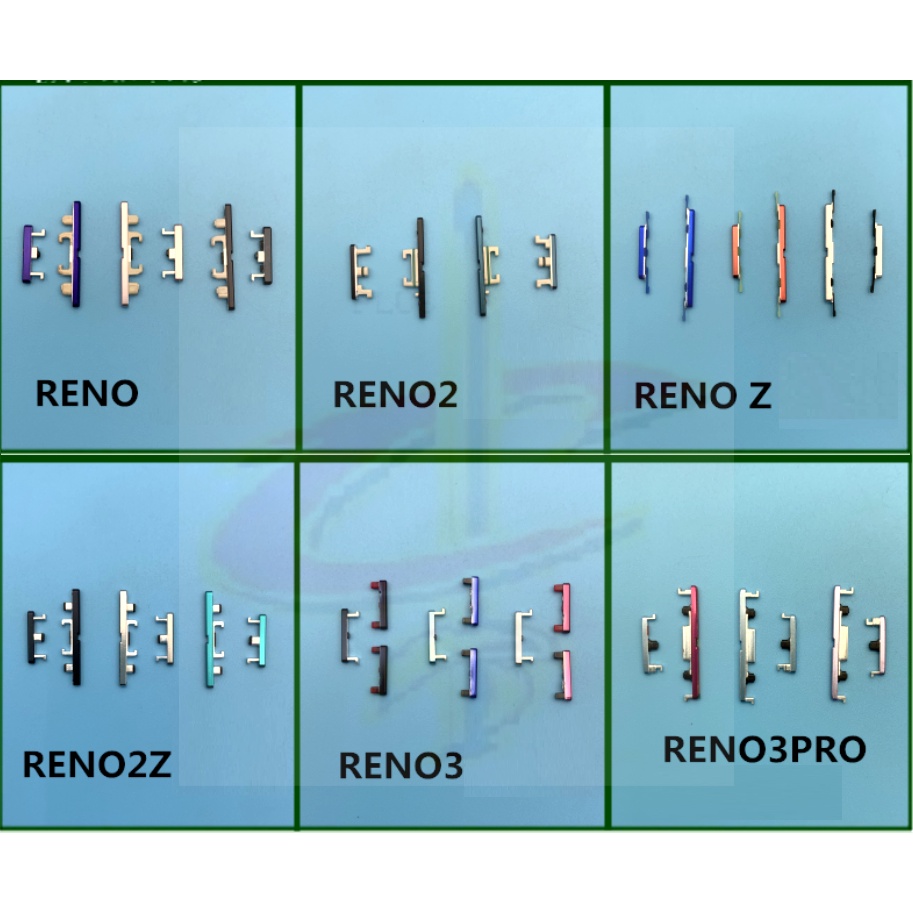 ปุ่มสวิทนอก ปุ่มเปิดปิด ปุ่มนอก สําหรับ oppo Reno Z 2 2Z 2F Reno2 F Z Reno3 Pro
