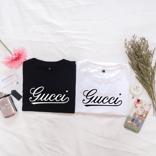 เสื้อยืดสกรีนลาย เสื้อยืดgucci เสื้อยืด เสื้อเอวลอย เสื้อcrop เสื้อoversize