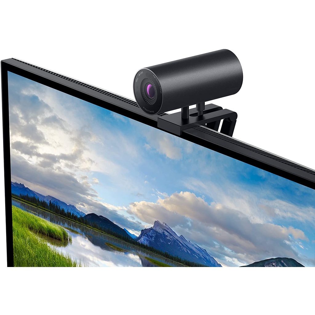 Dell WB7022 UltraSharp HDR 4K Webcam with Privacy Cover, USB Computer Camera with 4K Sony STARVIS CMOS Sensor, IR Sensor