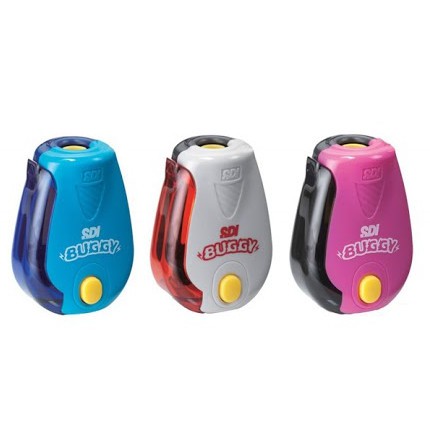 SDI กบเหลาดินสอ  รุ่น 0121D แหลมเร็วขึ้น 2 เท่า มีแจ้งเตือนเมื่อดินสอคมแล้ว สีสันสดใส เหมาะทั้งเด็กและผู้ใหญ่