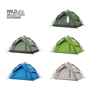 เต็นท์ automatic Naturehike  ขนาด 3 - 4 คนเต็นท์อัตโนมัติ เต็นท์กางง่าย automatic tent for 3-4 people NH21ZP008