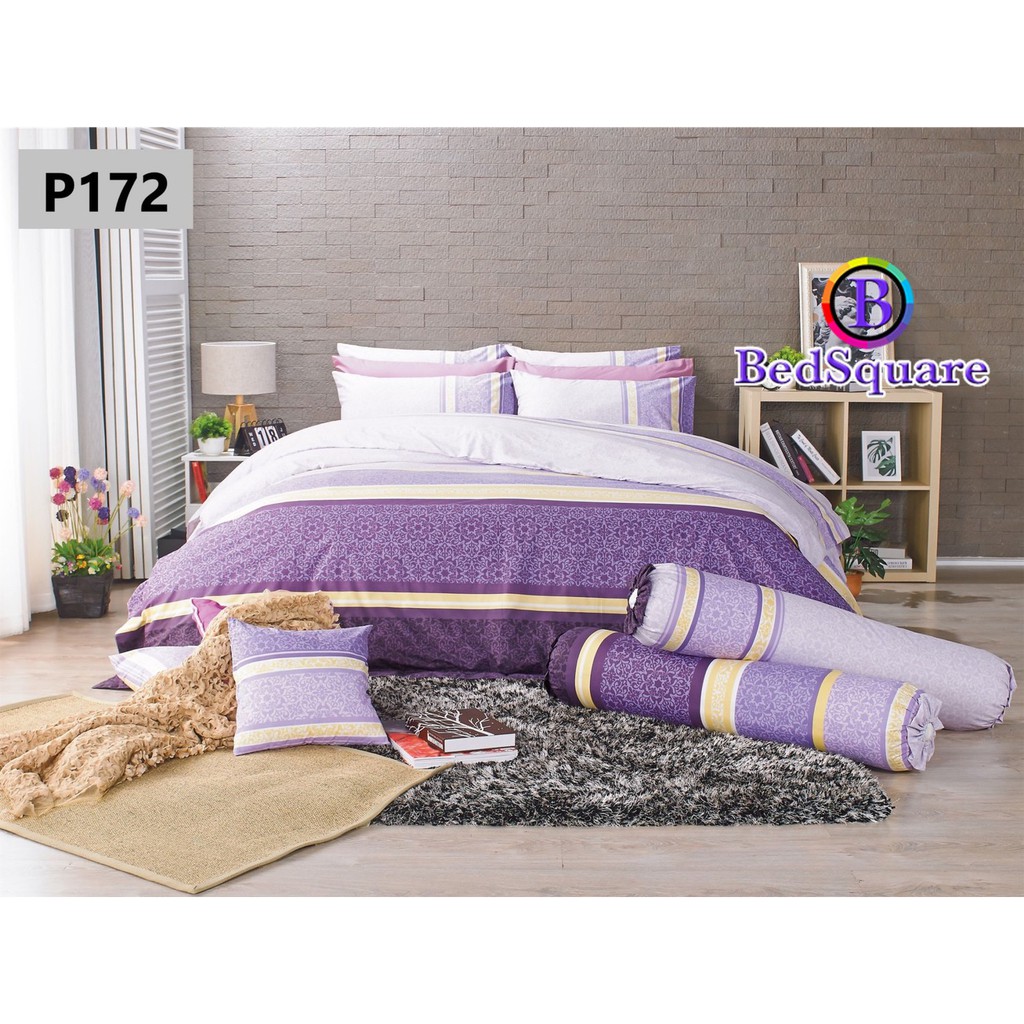 PREMIER SATIN ชุดเครื่องนอน (ไม่รวมผ้านวม) COTTON MIX พิมพ์ลาย P172