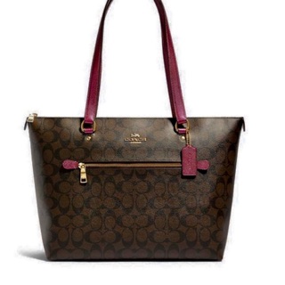 COACH F87701 GALLERY TOTE IN SIGNATURE CANVAS(IMPK4) [MCF87701IMPK4]