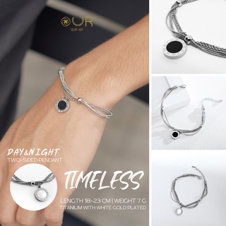 Our XX Wrist | Timeless สร้อยข้อมือปรับความยาวได้ วัสดุไทเทเนียมเกรดเครื่องมือแพทย์