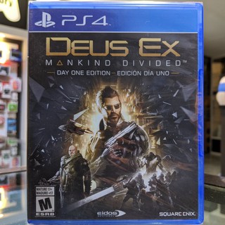 (ภาษาอังกฤษ) มือ1 Deus Ex Mankind Divided แผ่นเกม PS4 แผ่นPS4 (Shooting FPS)