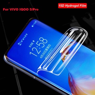 ฟิล์มไฮโดรเจล 15D แบบนิ่ม สำหรับ VIVO U3x U3 U1 S6 S5 S1pro S1 NEX NEX A NEX3 NEX3S IQOO pro IQOO Neo3 neo855 IQOO3 IQOO Y50 Y70S IQOOz1 X50 X50 pro IQOOz1x IQOO u1 IQOOneo