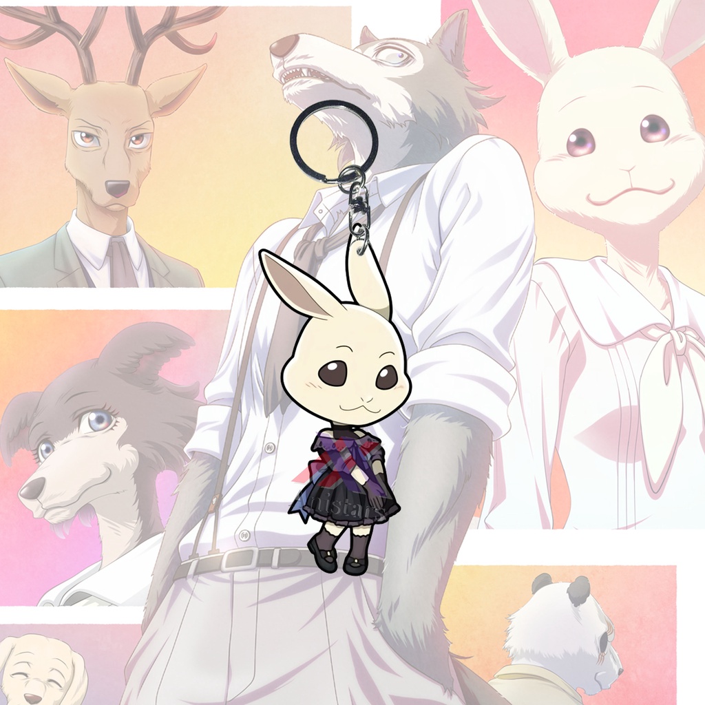 GANTUNGAN Beastars Haru Ganci อะนิเมะพวงกุญแจ - พวงกุญแจ - ของที่ระลึก - พวงกุญแจ - Beastar