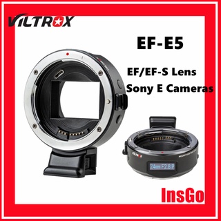 Viltrox EF-E5 Auto Focus OLED Display Adapter อะแดปเตอร์เลนส์ Full Frame สำหรับ Canon EF/EF-S เลนส์ Sony E Mount กล้อง