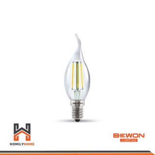 BEWON หลอดวินเทจ LED เปลวเทียน C35W E.14 หรี่ไฟได้ หลอดไฟ หลอดไฟวินเทจ หลอดไฟแอลอีดี LED B 8859617060431