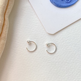 Yourdays/Dot earrings 3 mm./ต่างหูแบบไร้แป้น