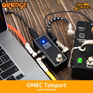 Orange OMEC Teleport Audio Interface ในรูปแบบ Pedal