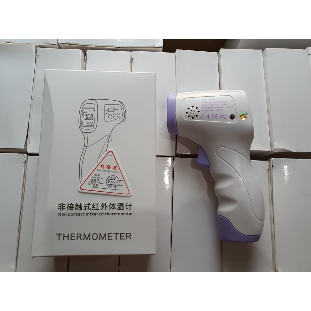 เครื่องวัดอุณหภูมิอินฟราเรด/เทอร์โมมิเตอร์/thermogun/ไม่สัมผัส QC PASSED