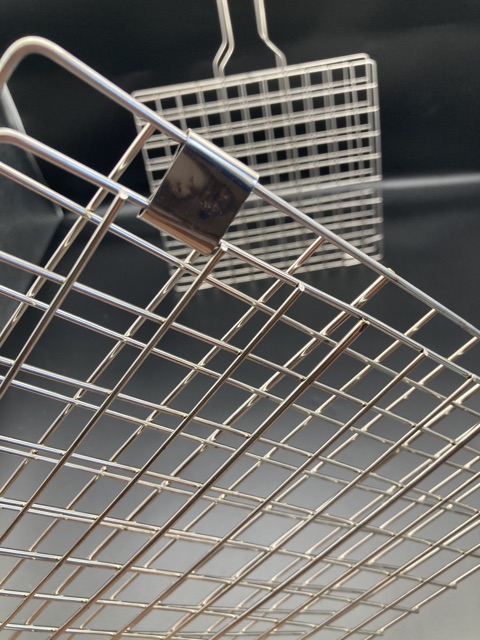 เหล็กปิ้งปลา ไซส์ใหญ่สแตนเลสแท้ไม่ขึ้นสนิม（50cm *29cm) - รูปที่ 5