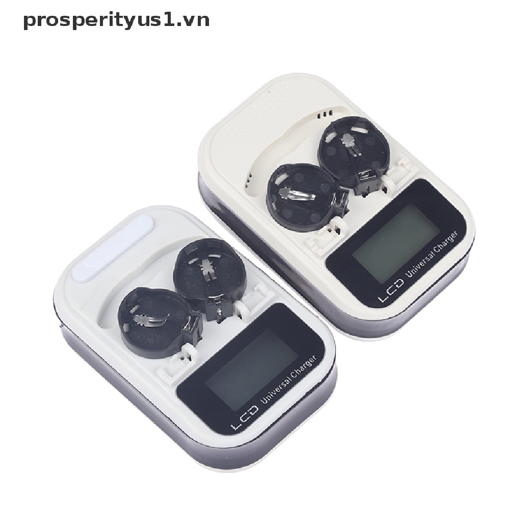 [prosperityus1] 3.7V Plug Button Battery Charger Rechargeing สําหรับ CR2032 ตัวบ่งชี้อัจฉริยะ