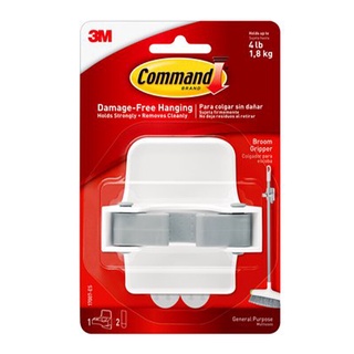 💥โปรสุดพิเศษ!!!💥 COMMAND ที่แขวนไม้กวาด / ม็อบ คอมมานด์ รุ่น 70006938685 สีขาว 🚚พิเศษ!!✅