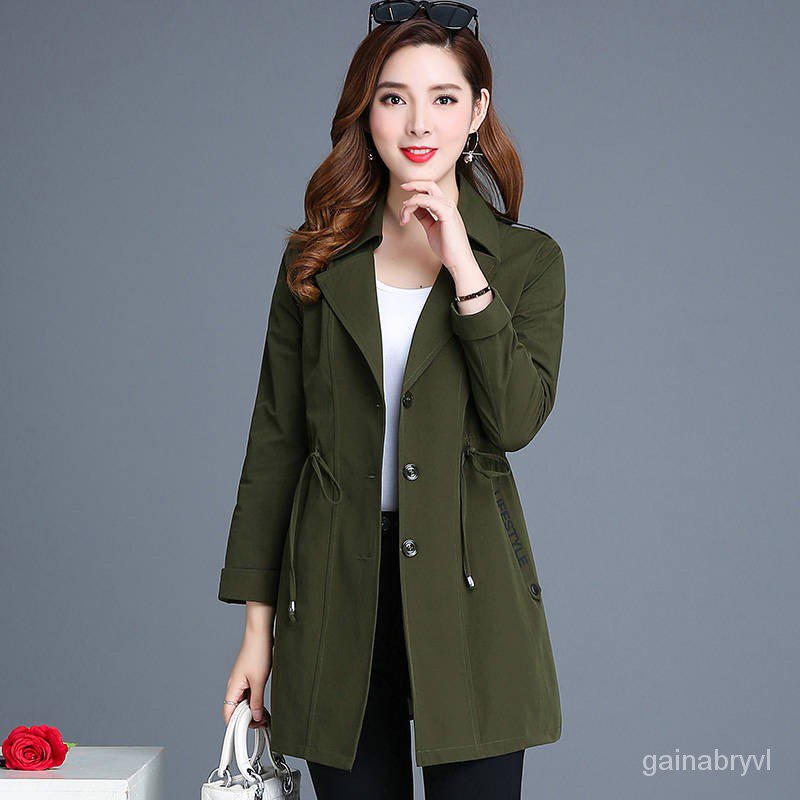 Thick trench store coat womens