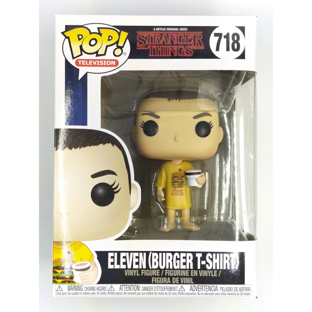 Funko Pop Stranger Things - Eleven [ Burger T Shirt ] #718